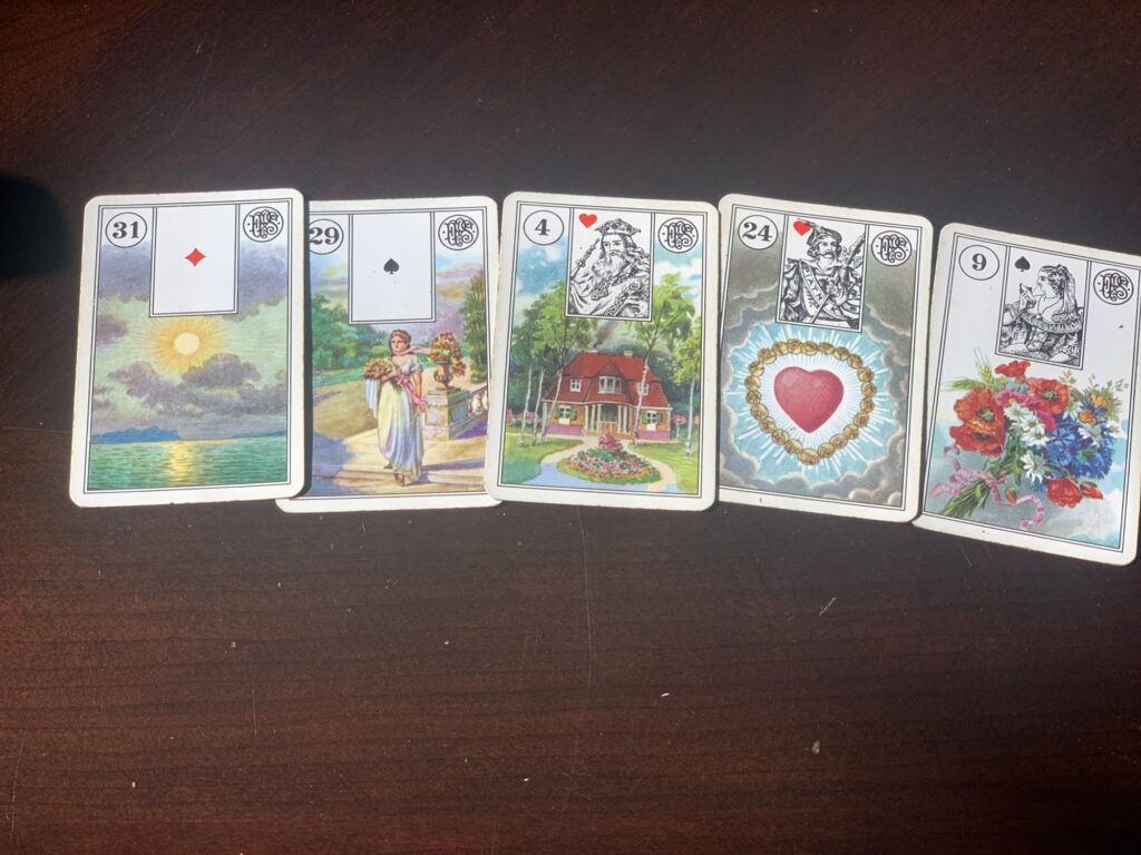 Lenormand Oracle Card Reading